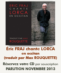 Eric Fraj chante Lorca