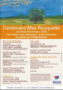 Affiche conseil général