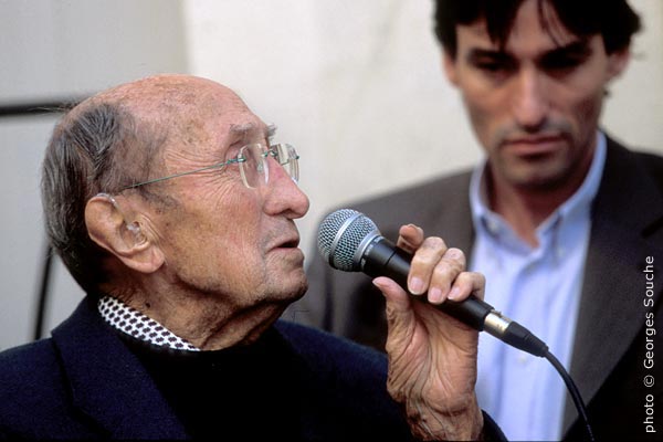 Journées Max Rouquette, Montpellier, automne 2004 (photo G.Souche)