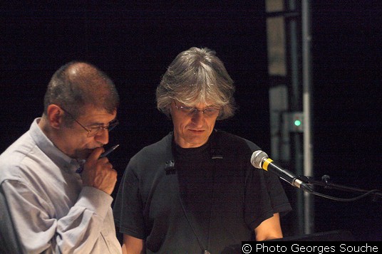 Mercredi 18/06. Roland Pécout et Laurent Audemard.