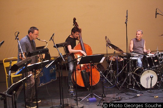 Mercredi 18/06. Une petite récréation jazz pendant la pause.